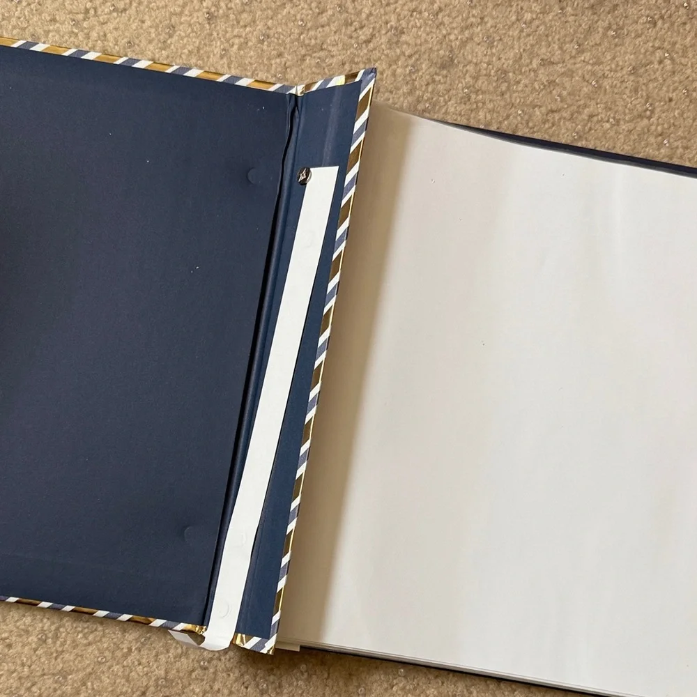 2 Recollections Gold and Brown Paris Scrapbook Album